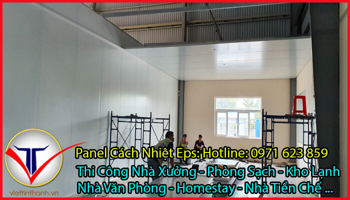 Panel Eps Vật Liệu Mới Trong Thi Công Nhà Xưởng Phòng Sạch Kho Lạnh...